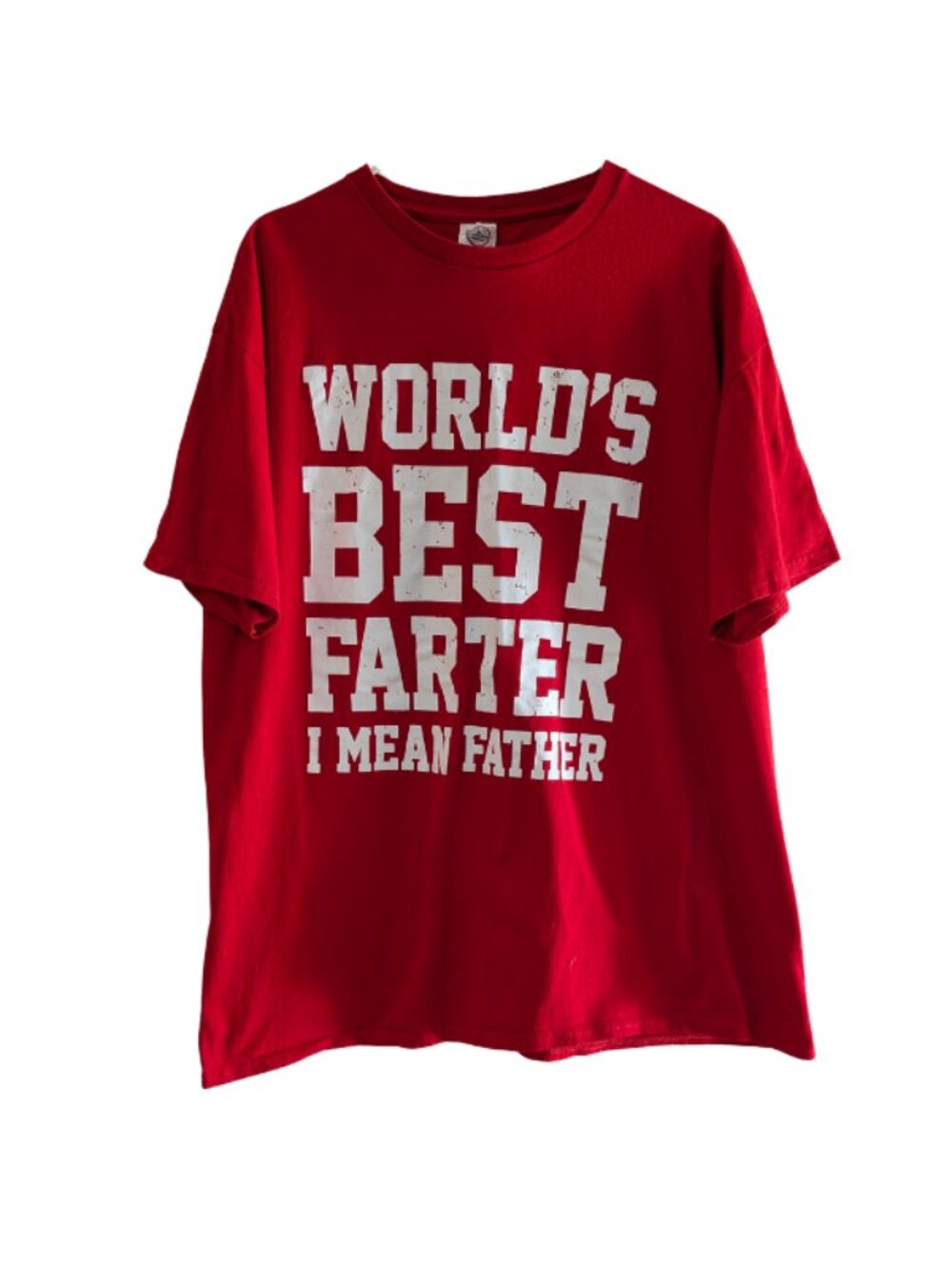 Delta Pro Weight World's Greatest Farter I Mean Father Shirt Red XL Father's Day